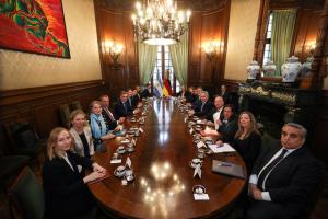 El Canciller Quirno recibió al Ministro de Asuntos Exteriores de Alemania, Johann Wadephul, y concretaron avances en la cooperac